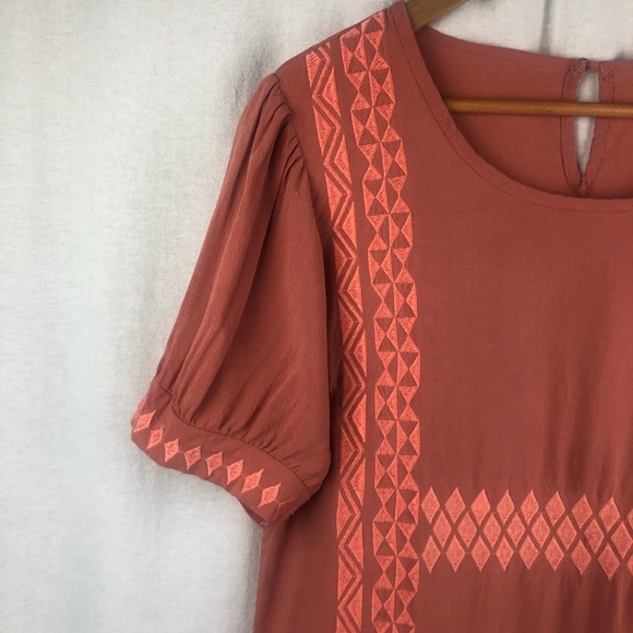 LUNA MOON bohemian puff sleeve blouse - Picture 2 of 9
